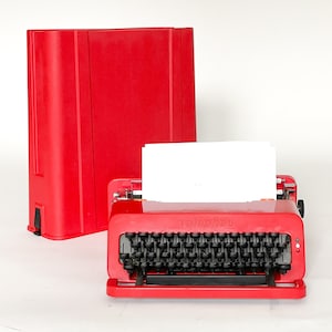 Ettore Sottsass Olivetti Valentine Typewriter C. 1960's image 1