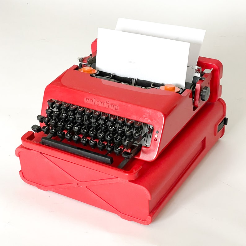 Ettore Sottsass Olivetti Valentine Typewriter C. 1960's image 2