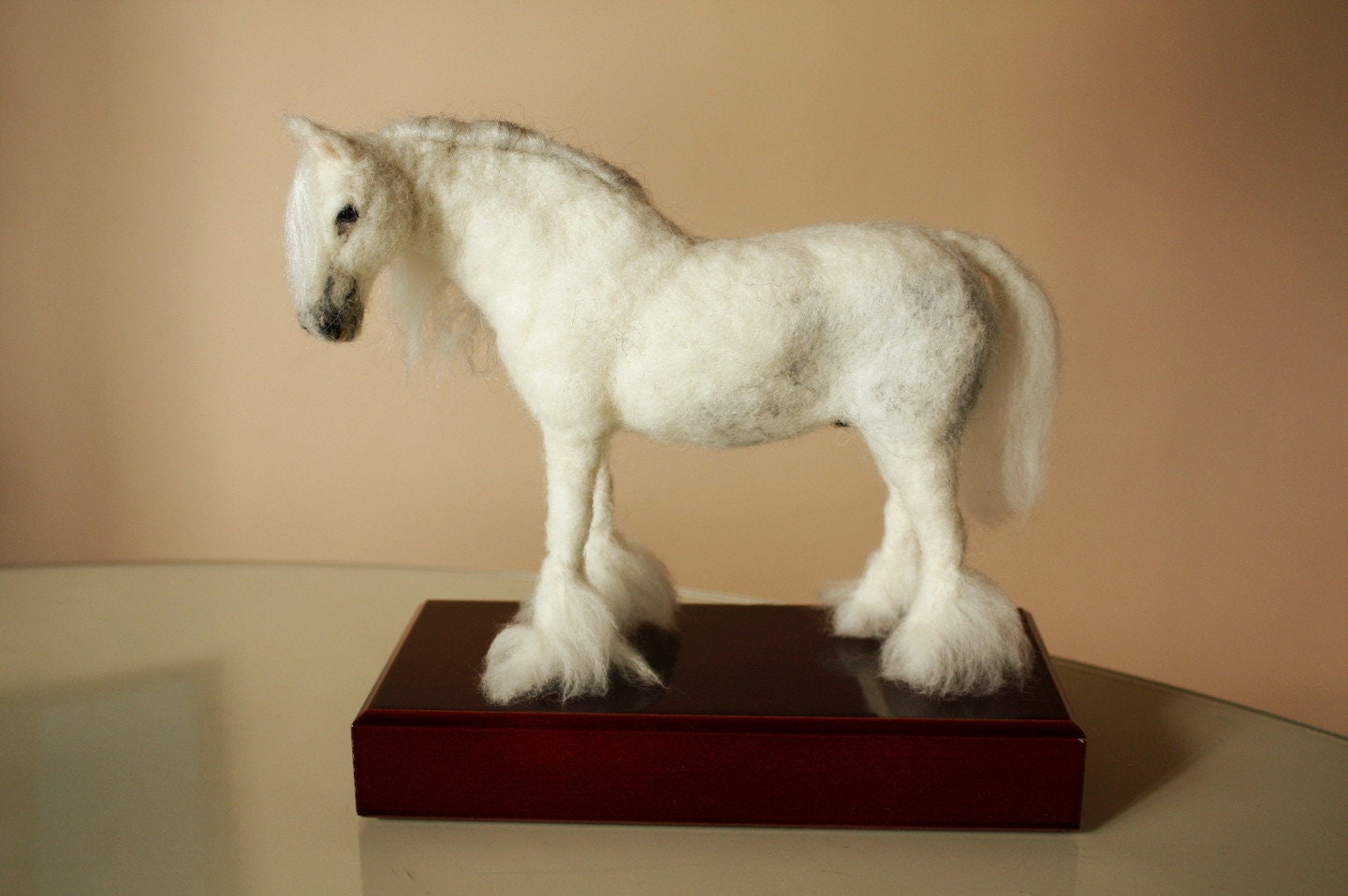 Needle felting horse custom made horse portrait replica Etsy
