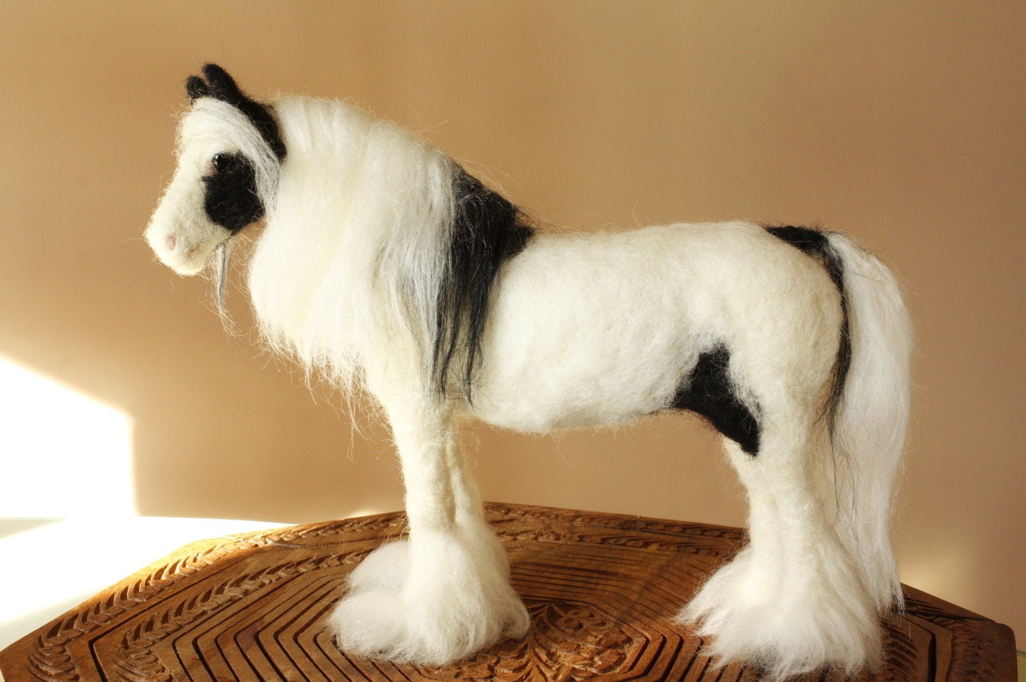 Needle felting horse custom made horse portrait replica Etsy