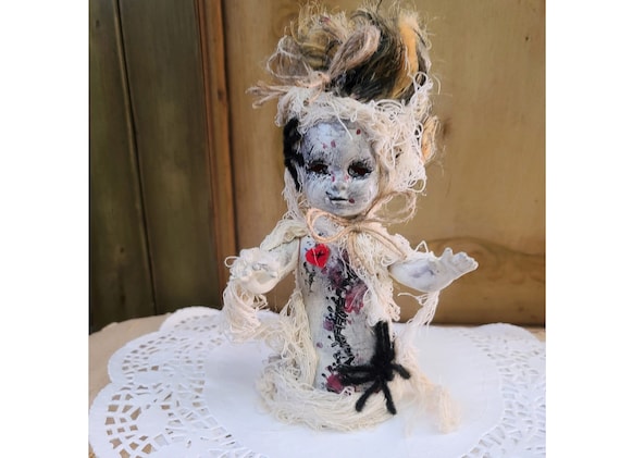 DIY Handmade Gothic Horror Doll Doll Collection horror With Heart