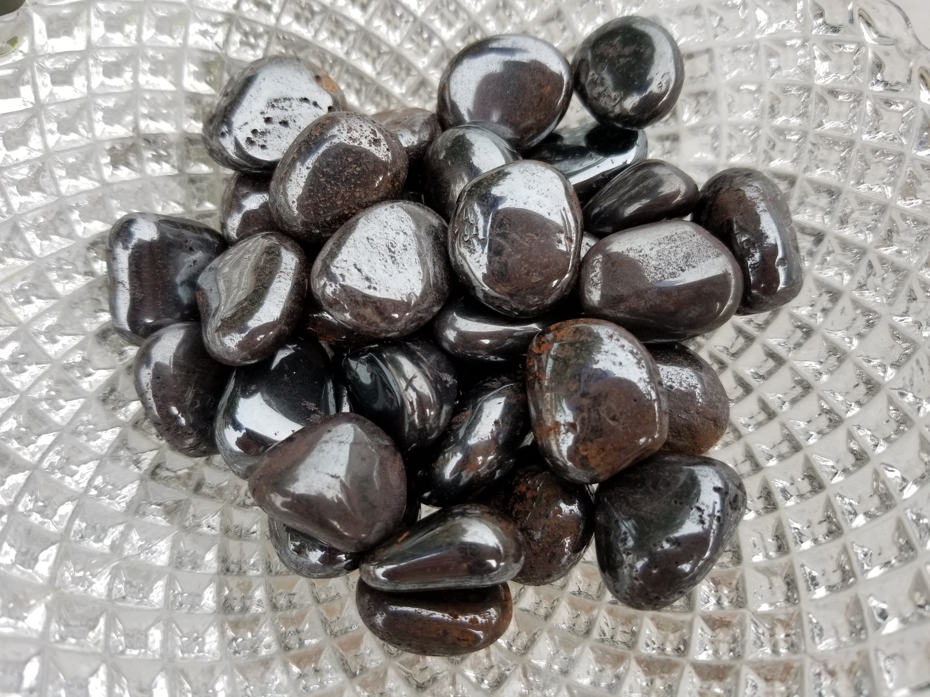 Hematite Grounding Stone Cleansing Stone Divination Etsy