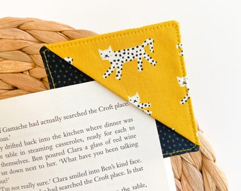 Cheetah Bookmark for Book Lovers, Bookworm Bookmark, Reader Merch, Reading Accessories, Book Gifts for Her, Easter Basket Stuffers for Teens