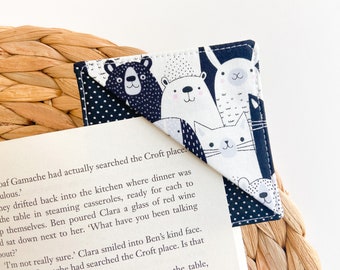 Cute Bookmark for Girls, Fabric Bookmark, Reading Merch, Bookish Gifts for Teens, Reading Gifts for Her, Easter Basket Stuffers for Kids
