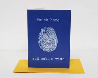 A Little Reminder - 'make a wish' - small card, big message