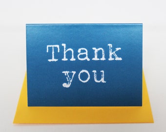 A Little Reminder - 'Thank you' - small card, big message