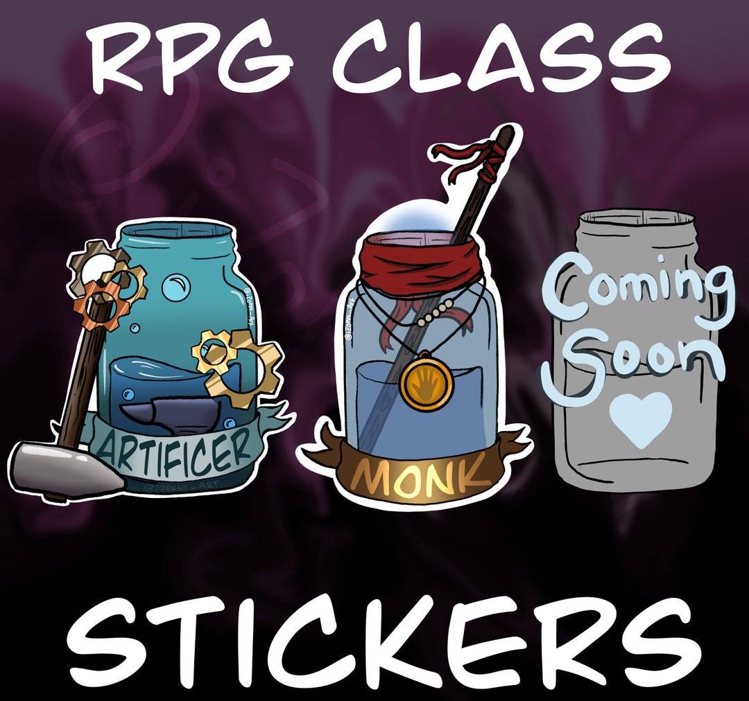 TTRPG Class RPG Set Three - Etsy