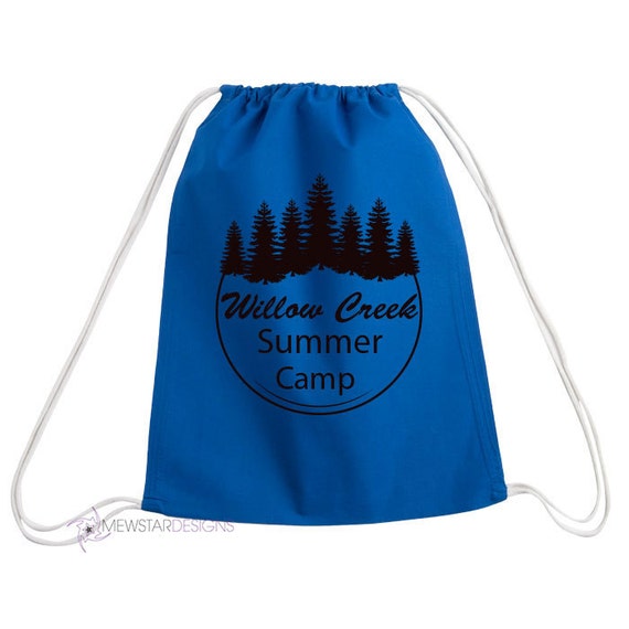 Bulk Personalized Drawstring Backpack Cinch Backpack Canvas Etsy