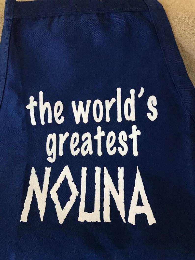 The World/'s Greatest Nouna Greek Godmother Apron
