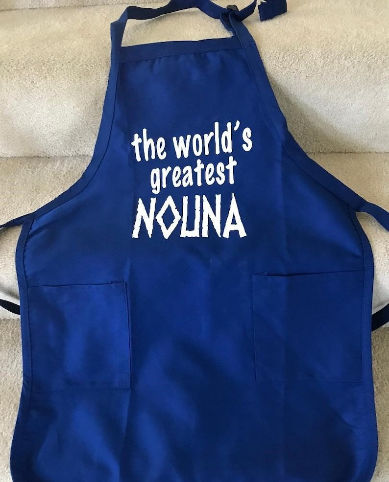 The World/'s Greatest Nouna Greek Godmother Apron