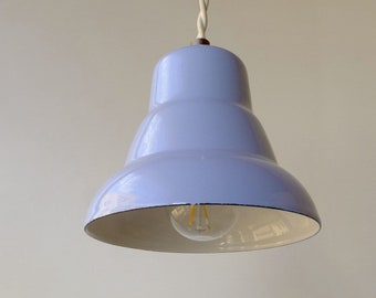 MINI Enamel Lampshade, 25 Custom colors, Small Pendant Lamp