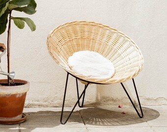 Rattan cone chair discount