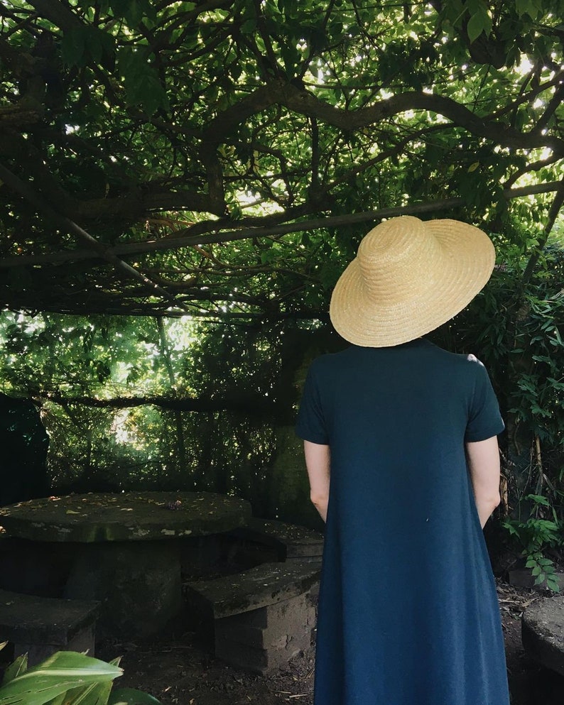 Chapeau de paille d'été traditionnel, plusieurs tailles, prêt à expédier image 10