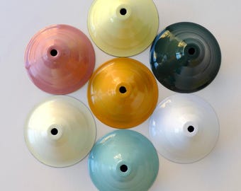 Enamel ceiling canopy in 27 colors, Ceiling cup for pendant lamps
