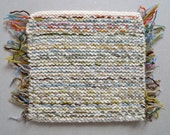 RESERVED for Ana Monge - Pot Holders with fringes - Knitted Squares