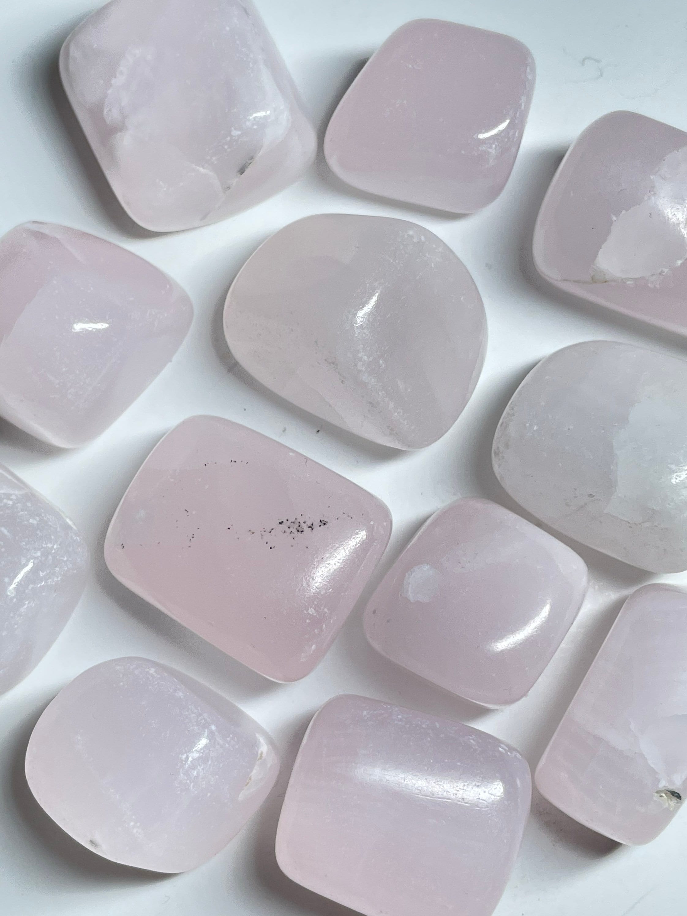 UV Reactive Large Mangano Pink Calcite Tumbled Stone - Etsy UK