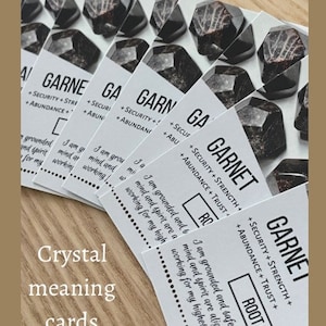 Empower your customers with crystal meaning cards wholesale. Enhance sales with informative guides. Elevate their crystal experience. Available at the7directions