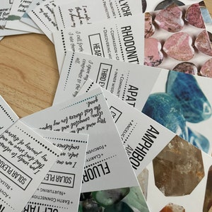 Empower your customers with crystal meaning cards wholesale. Enhance sales with informative guides. Elevate their crystal experience. Available at the7directions