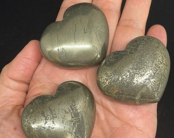 Pyrite heart from Peru Grounding protection G63K