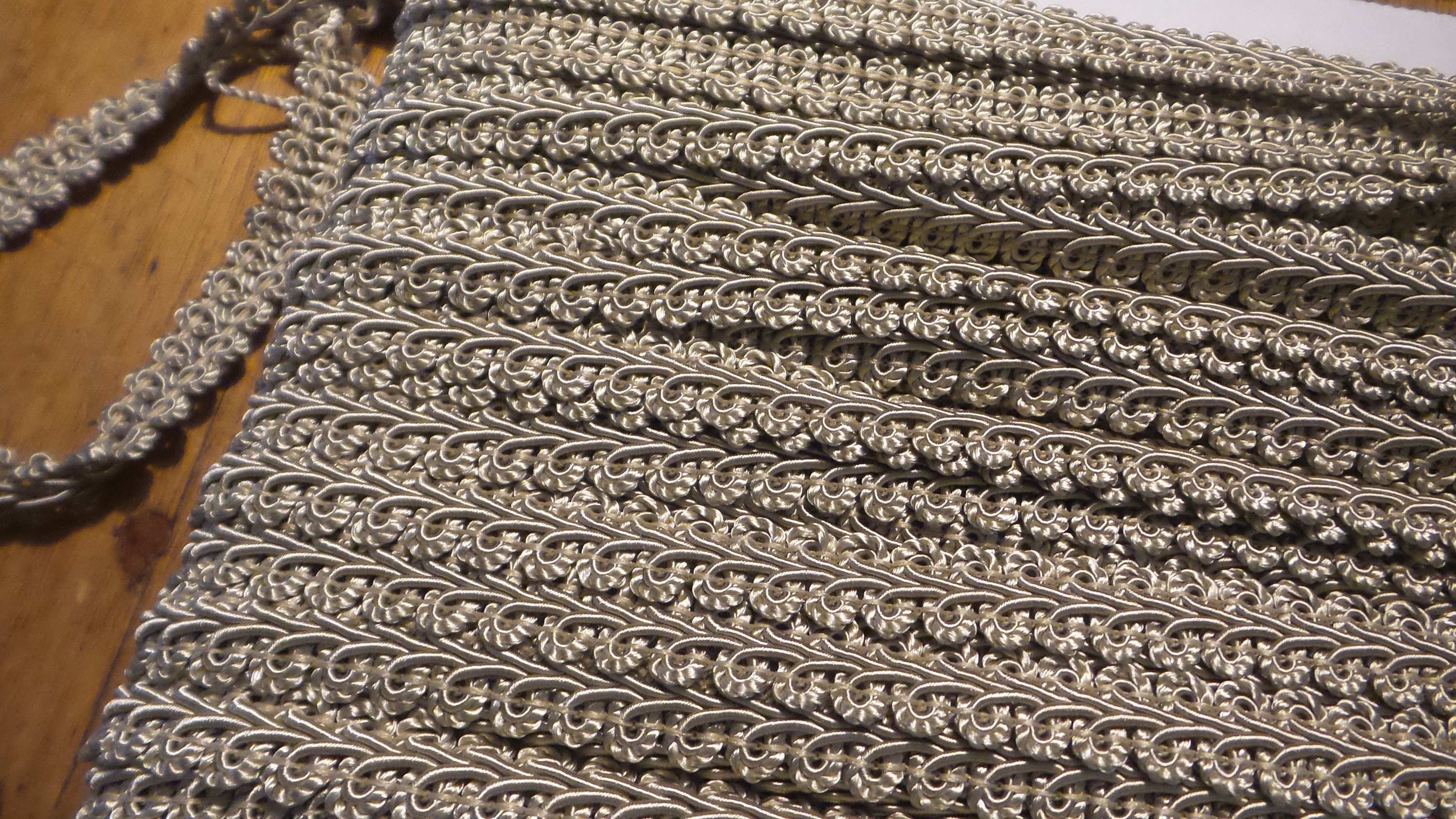 Vintage GIMP UPHOLSTERY BRAID Trim Scroll BraidClassic Etsy