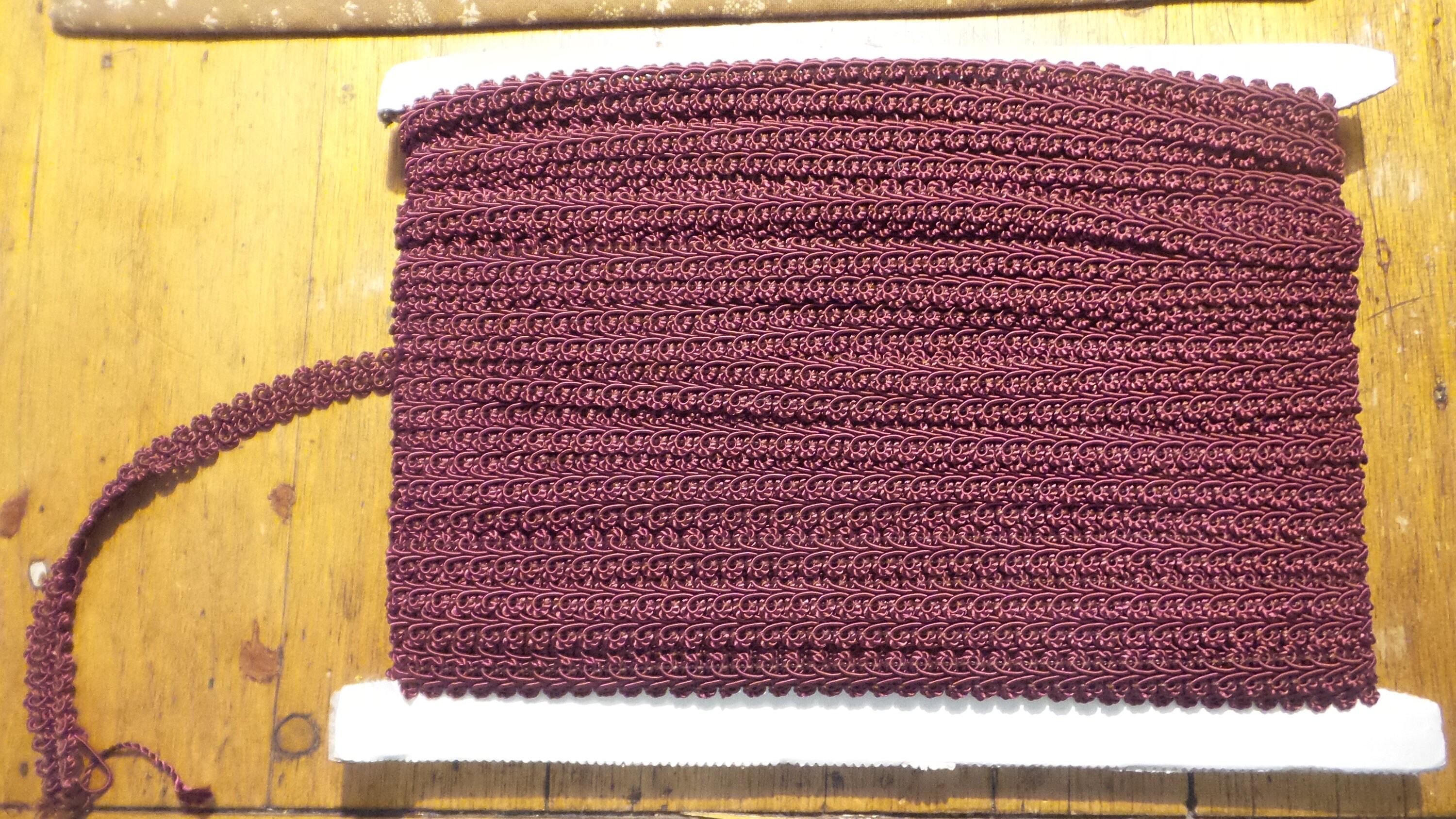 Vintage GIMP UPHOLSTERY BRAID Trim Scroll Braidclassic Etsy