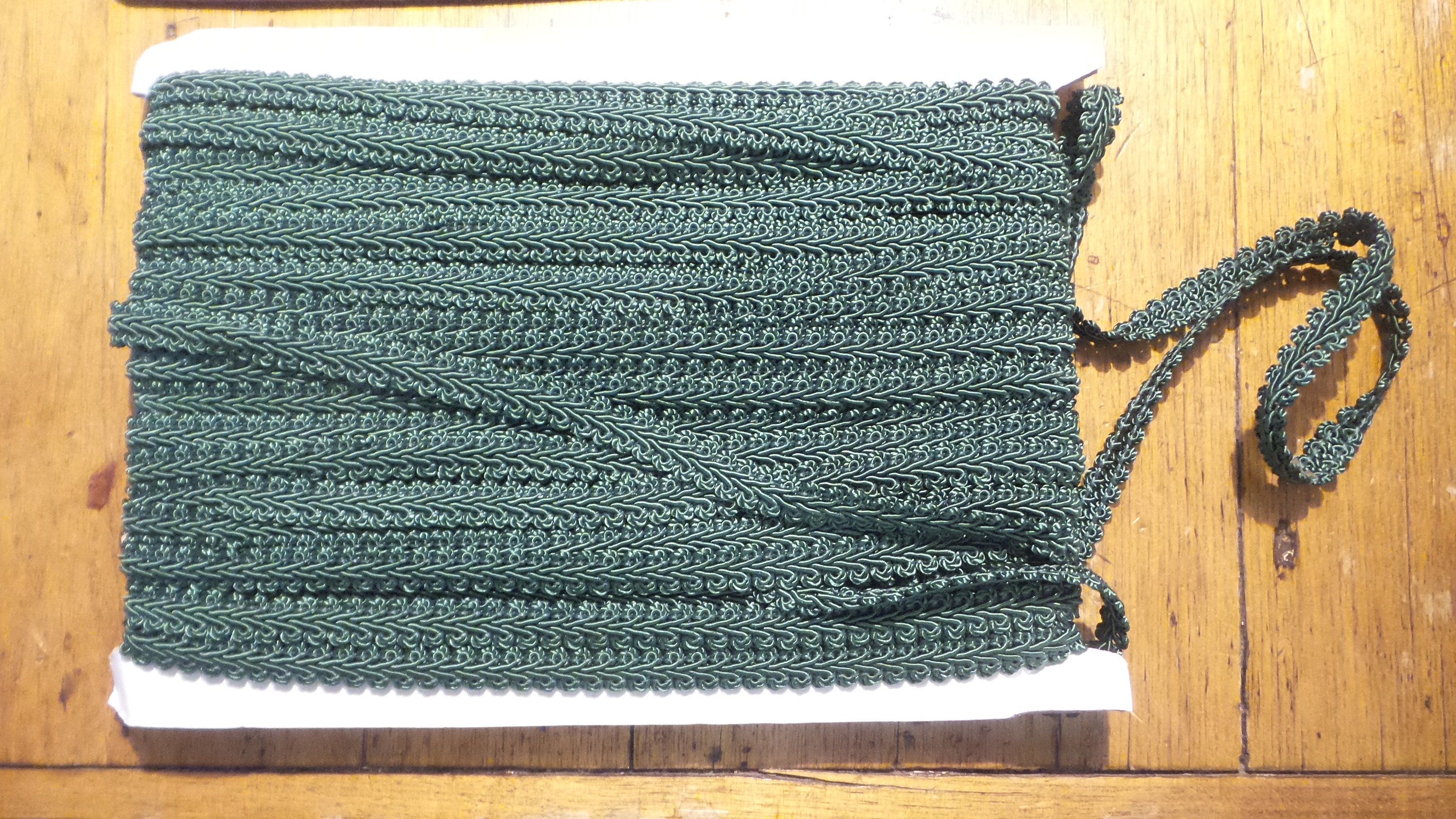 Vintage GIMP UPHOLSTERY BRAID Trim Scroll Braidclassic Etsy