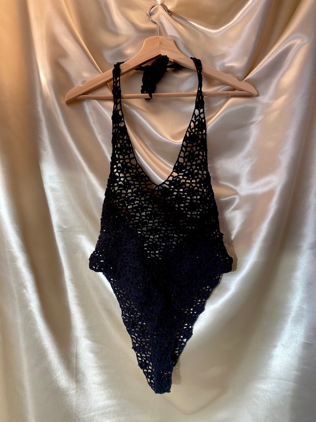 Selene Crochet Inspired One Piece Swimsuit With Sculpting Cut Outs