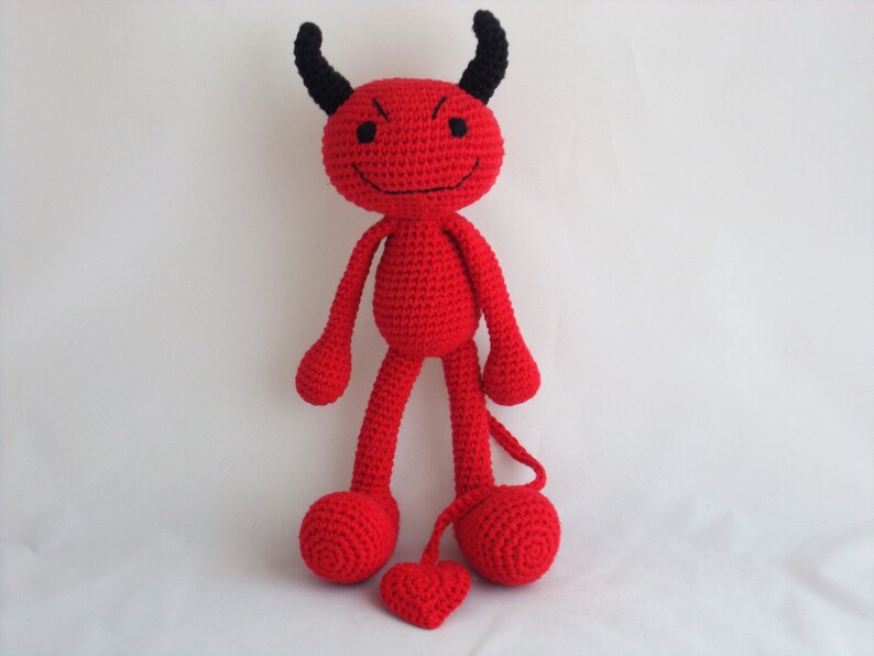 cute devil plush