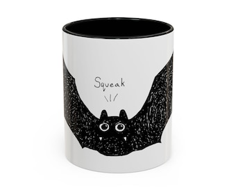 Tazza da caffè a forma di pipistrello - Spettrale e carina