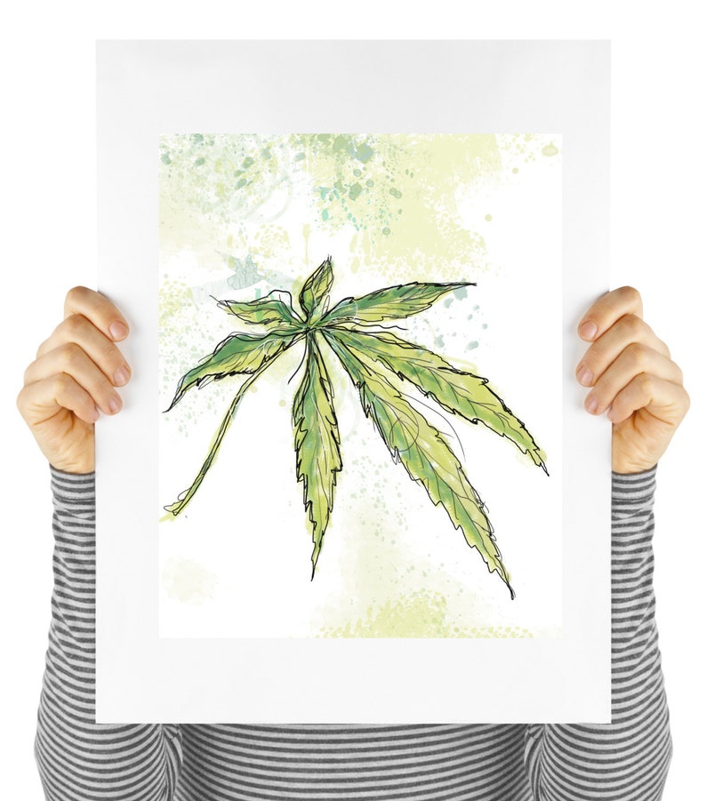 Cannabis art cannabis poster weed poster digital download Cannabis art cannabis poster weed poster digital download