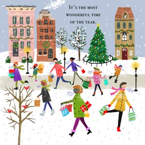 Holiday shopping DIGITAL CARD