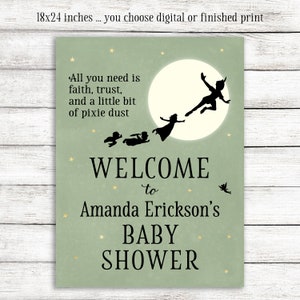 Peter Pan Baby Shower Decorations 
