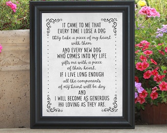 Dog Loss Poem It Came To Me That Every Time I Lose A Dog