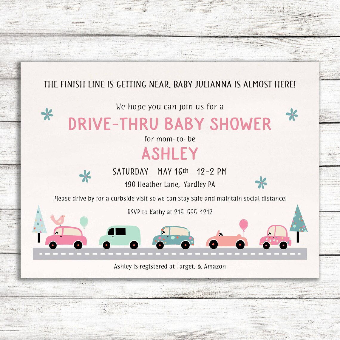 drive-thru-baby-shower-invitation-drive-by-baby-shower-etsy