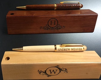 Desk Top Pen Holder Engrave Personalize Customize Wedding Favor, Graduation Gift, Birthday, Business Promotion, Father's Mother's Day