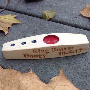 Kazoo - Engraved Toy - Personalize, Customize, Engrave - Ring bearer Gift, Birthday Present, Christmas, Award, Recognition, Stocking Stuffer