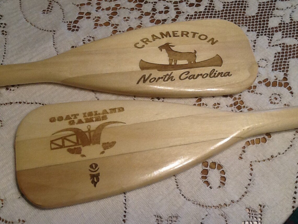 Personalized Mini Canoe Paddle 18 Engrave Customize Etsy