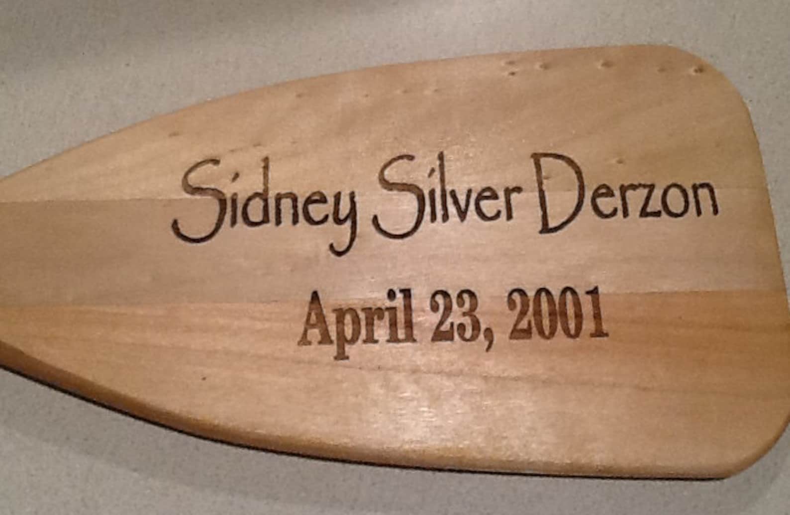 Personalized Canoe Paddle 36 Free Engraving Wedding Etsy