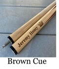 Pool Cue-Personalize Engrave-Groomsman Gift, Pool Shark, Father's Day Present, Birthday, Christmas, Graduation, Business Logo Promotion Name