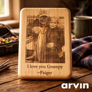 Personalized Fly Box, Fly Fishing, Hardwood - Personalize, Engrave, Customize - Special personalized gift for your fly fisherman
