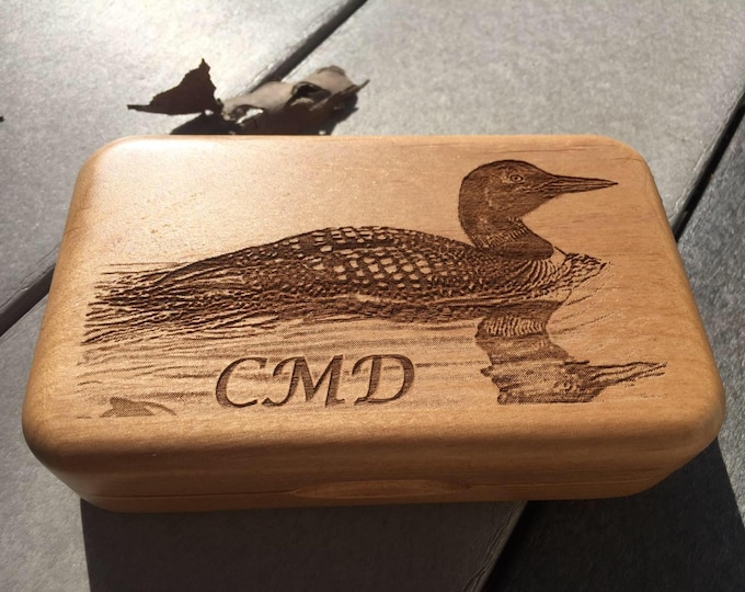 Personalized Fly Box for Fly Fishing - Personalize, Engrave, Customize -  Great for your special fisherman