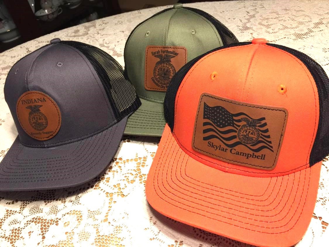 Caps Twill Mesh Adjustable Snap  Back Custom Baseball Trucker Caps Adhesive Patch Personalize, Engrave-Gift/Present/ School, Sports Team