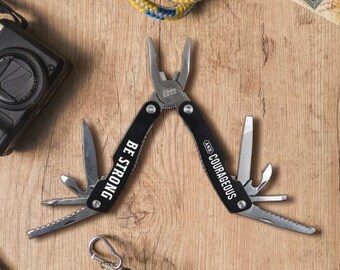 Personalized Pocket Knife 10 Function Multi-Purpose Tool - Engrave, Personalize, Customize - Special little personal gift