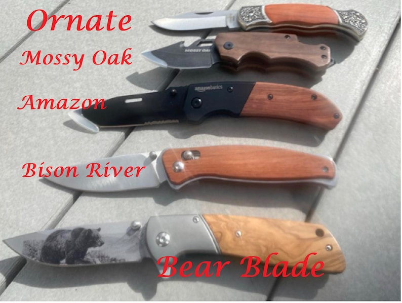 Personalized Knife in a Personalized Box. Engrave knife or engrave box or engrave both. image 9