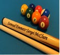House Pool Cue 18oz - Personalize, Engrave, Customize - Perfect personal gift for your billiards player