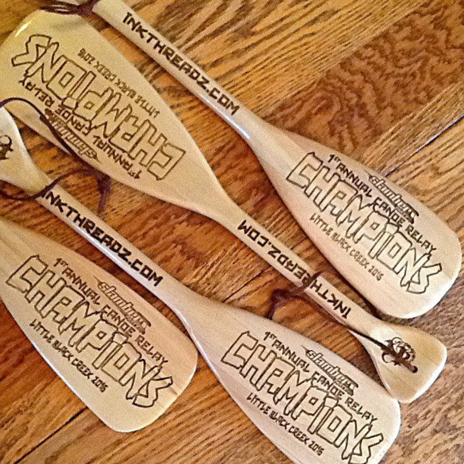 Personalized Mini Canoe Paddle 18 Engrave Customize Etsy