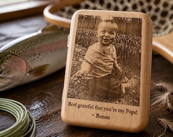 Personalized Fly Box, for Fly Fishing - Personalize, Engrave - Great idea for your fly fisherman