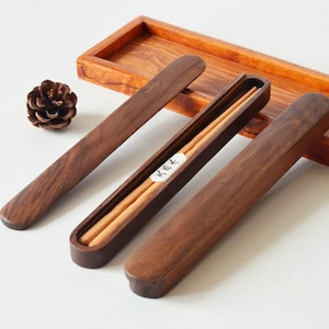 Chopsticks and Box - Engrave, Personalize, Customize