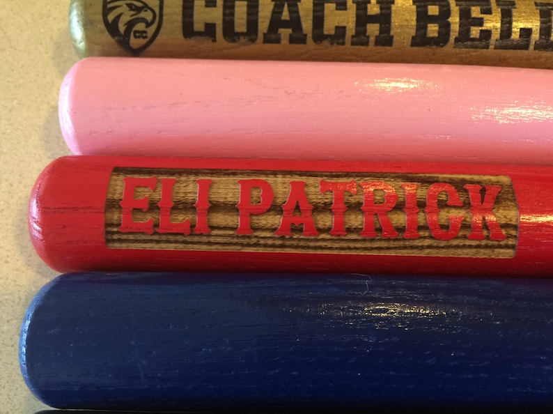 Baseball Bat Novelty 18 Inches - Engrave, Personalize, Customize ...