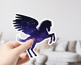 Pegasus Star Constellation Sticker, Sticker inspired by K.M. Shea's Fairy Tale Enchantress series, Constellation sticker,